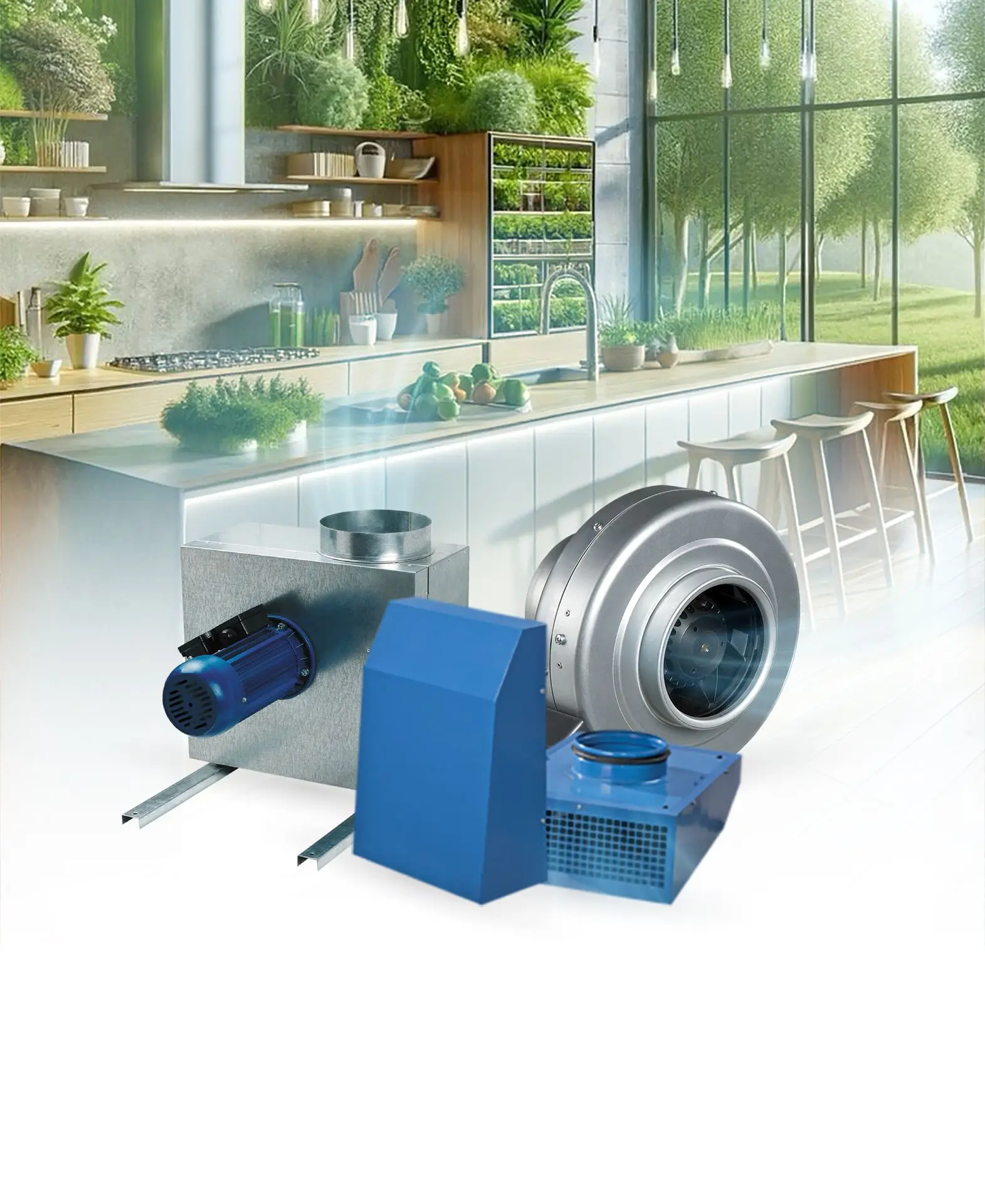 Dwell Kitchen Smart Fan for Kitchens