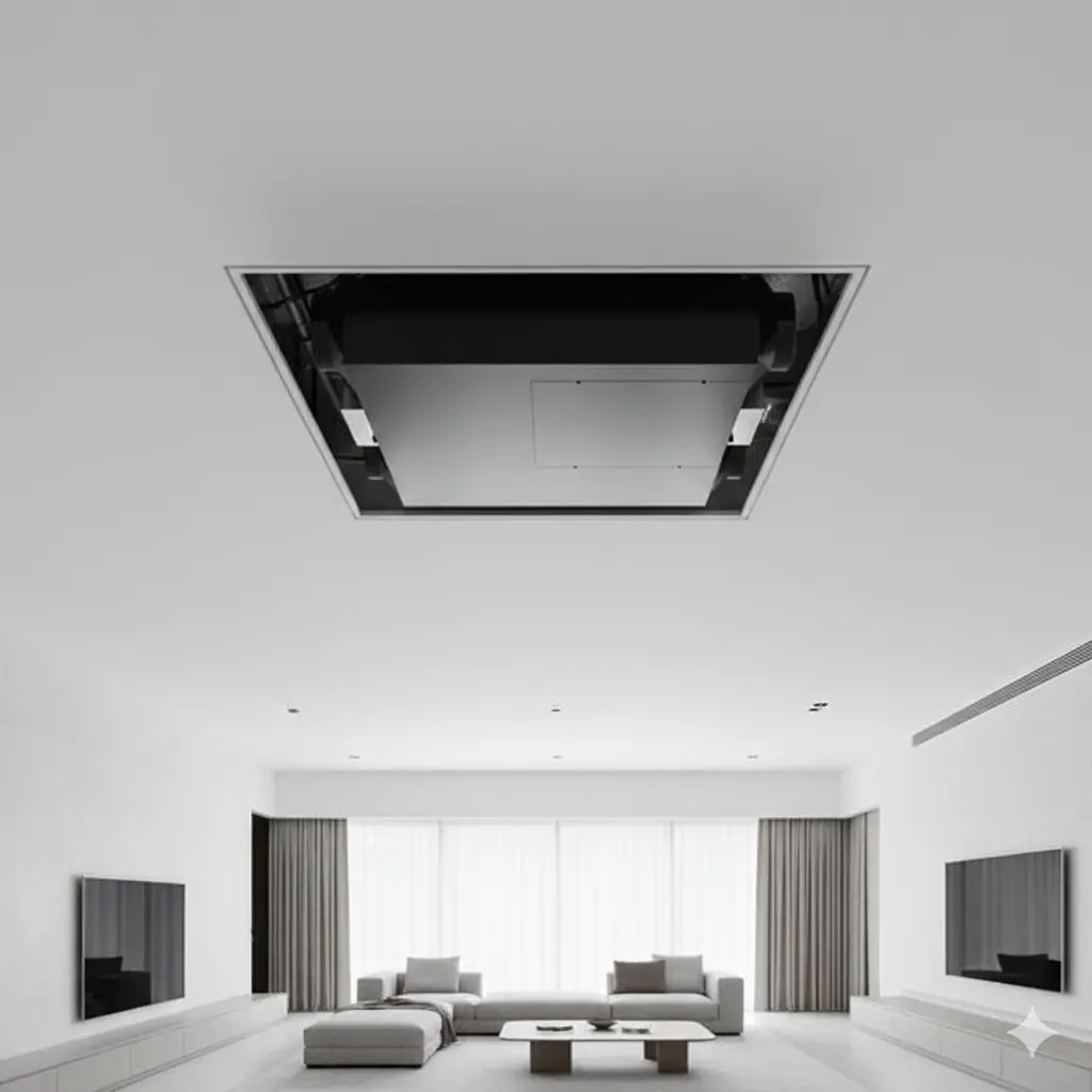 BRAVO ERV installed in a luxury home, showing seamless ceiling integration