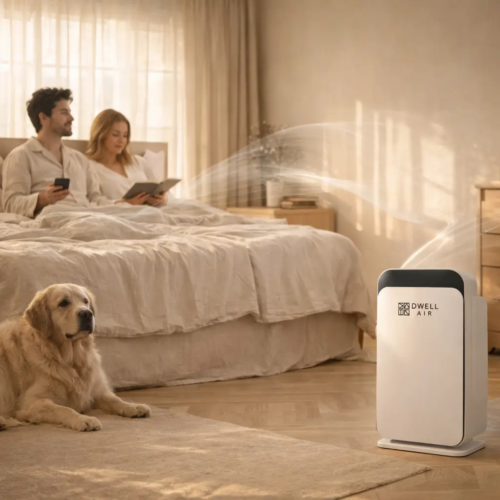 Baby Air in master bedroom