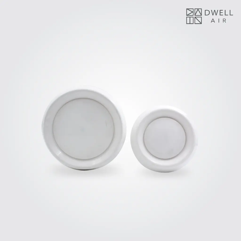 Dwell DDV ABS Plastic Disc Valve Diffuser | Dwell Air