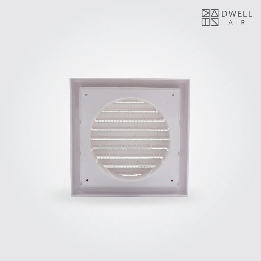 Dwell DSQ ABS Plastic Square Ventilation Grill | Dwell Air