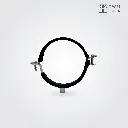 Dwell Hanger Clamp- Anti-Vibration  with Rubber Lining