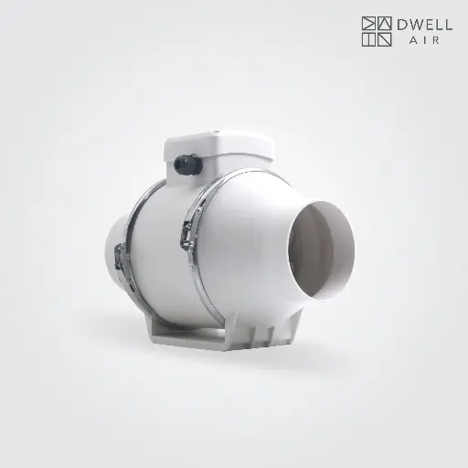Dwell MIX 100-315 PRO High-Performance Mixed Flow Inline Fan